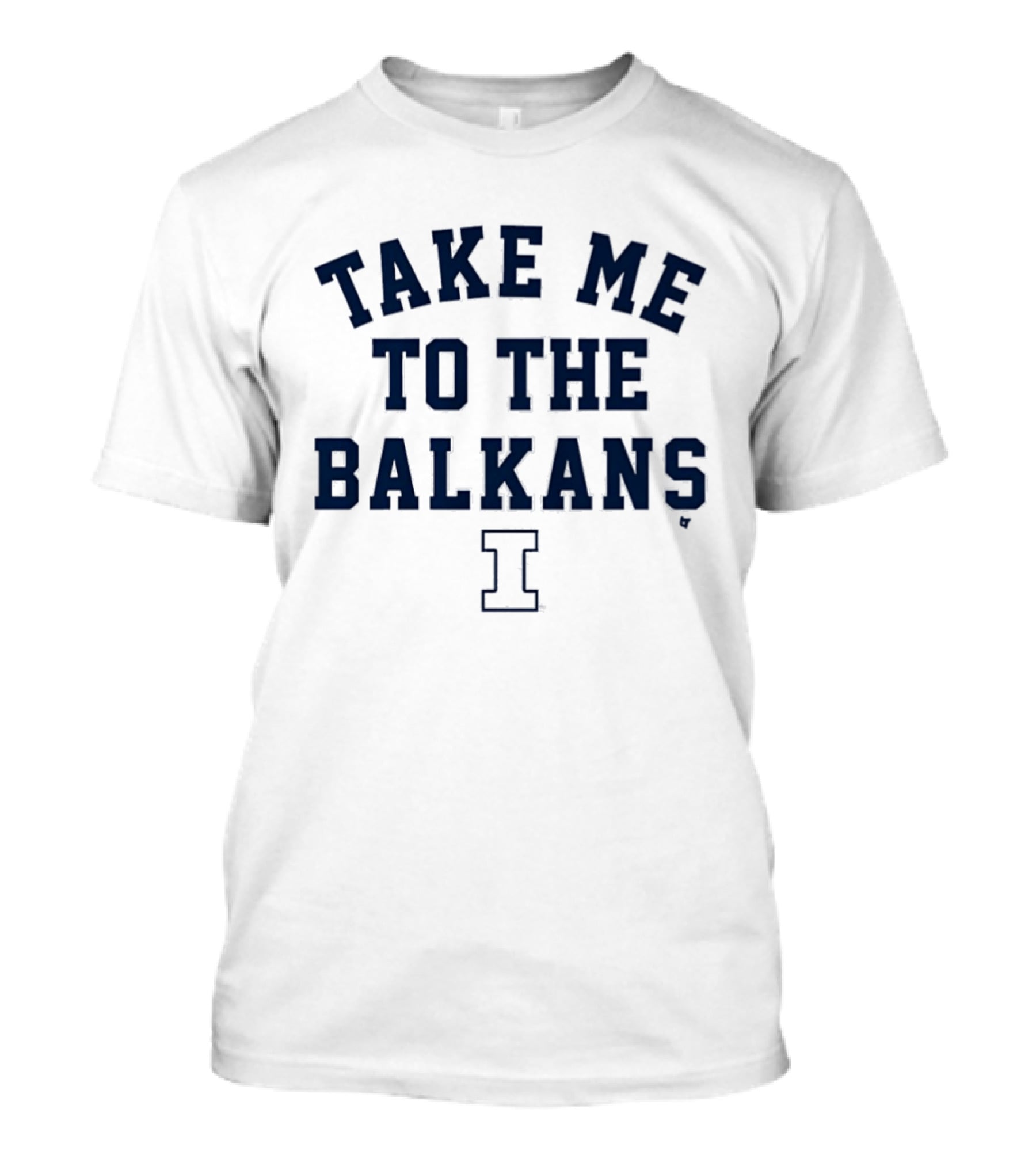 Illinois Fighting Illini Basketball Balkan Adventure T-Shirt
