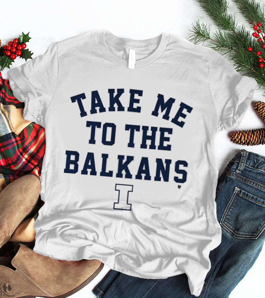 Illinois Fighting Illini Basketball Balkan Adventure T-Shirt