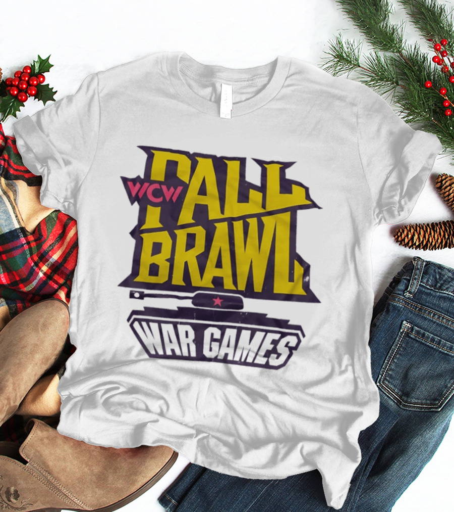 WCW Fall Brawl War Games Tank T-Shirt