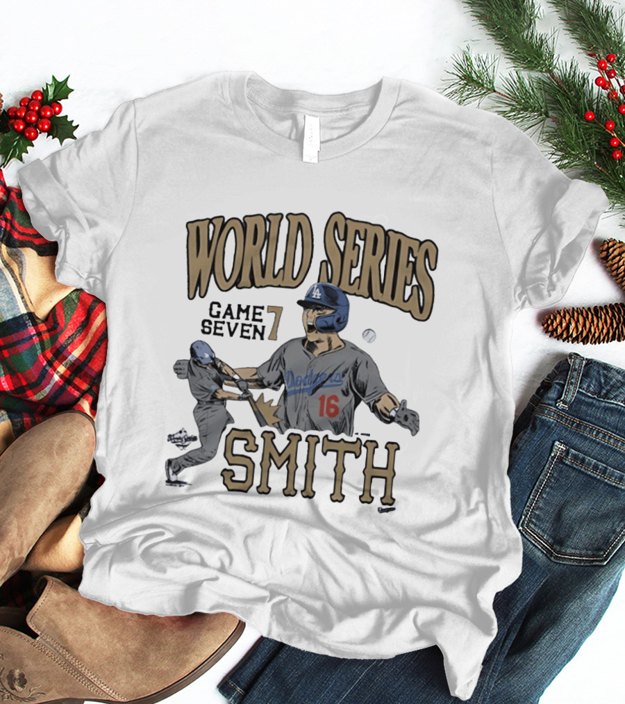 World Series Smith Dodgers Game Seven 2026 Homage T-Shirt