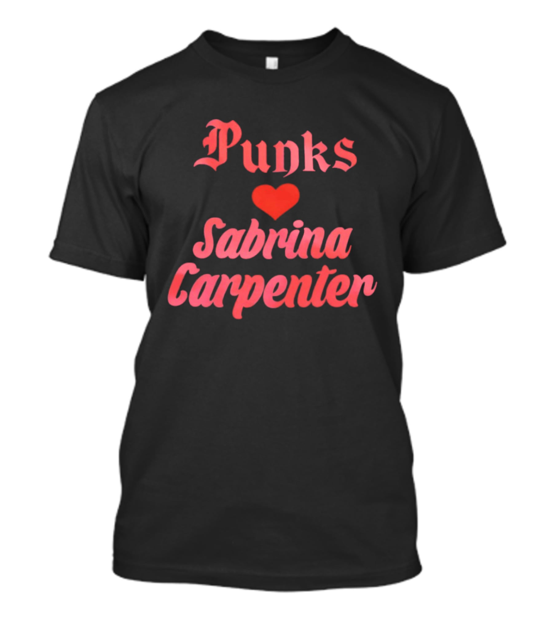 Punks Heart Sabrina Carpenter T-Shirt