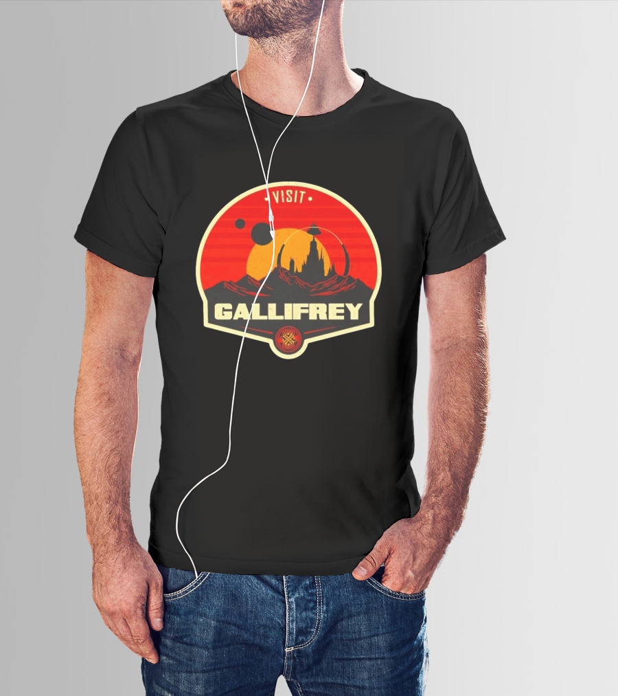 Visit Gallifrey Chrono Citadel Sci Fi World T-Shirt