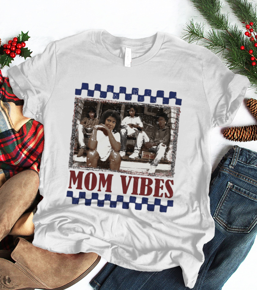 Mom Vibes Retro Mother's Day Family T-Shirt