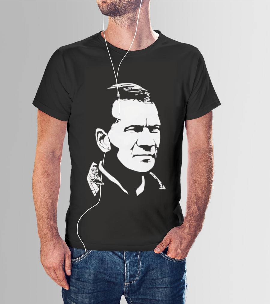 Barry Switzer Coach The King Sketch T-Shirt