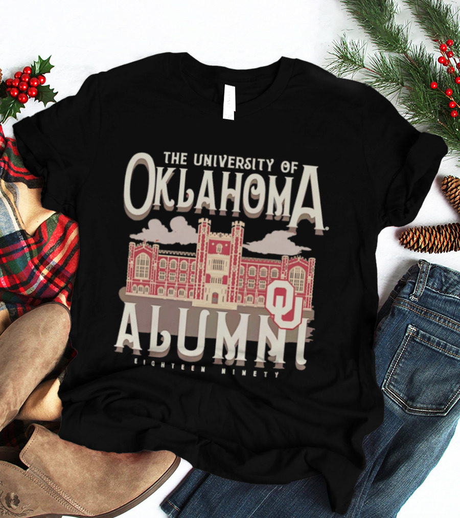 The University Of Oklahoma Alumni Oklahoma Sooners Eighteen Ninety T-Shirt