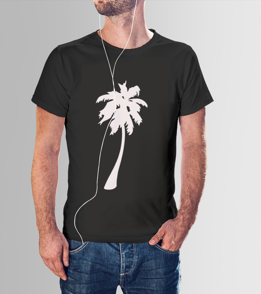 Palm Tree Tropical Sunset Summer Vibes T-Shirt