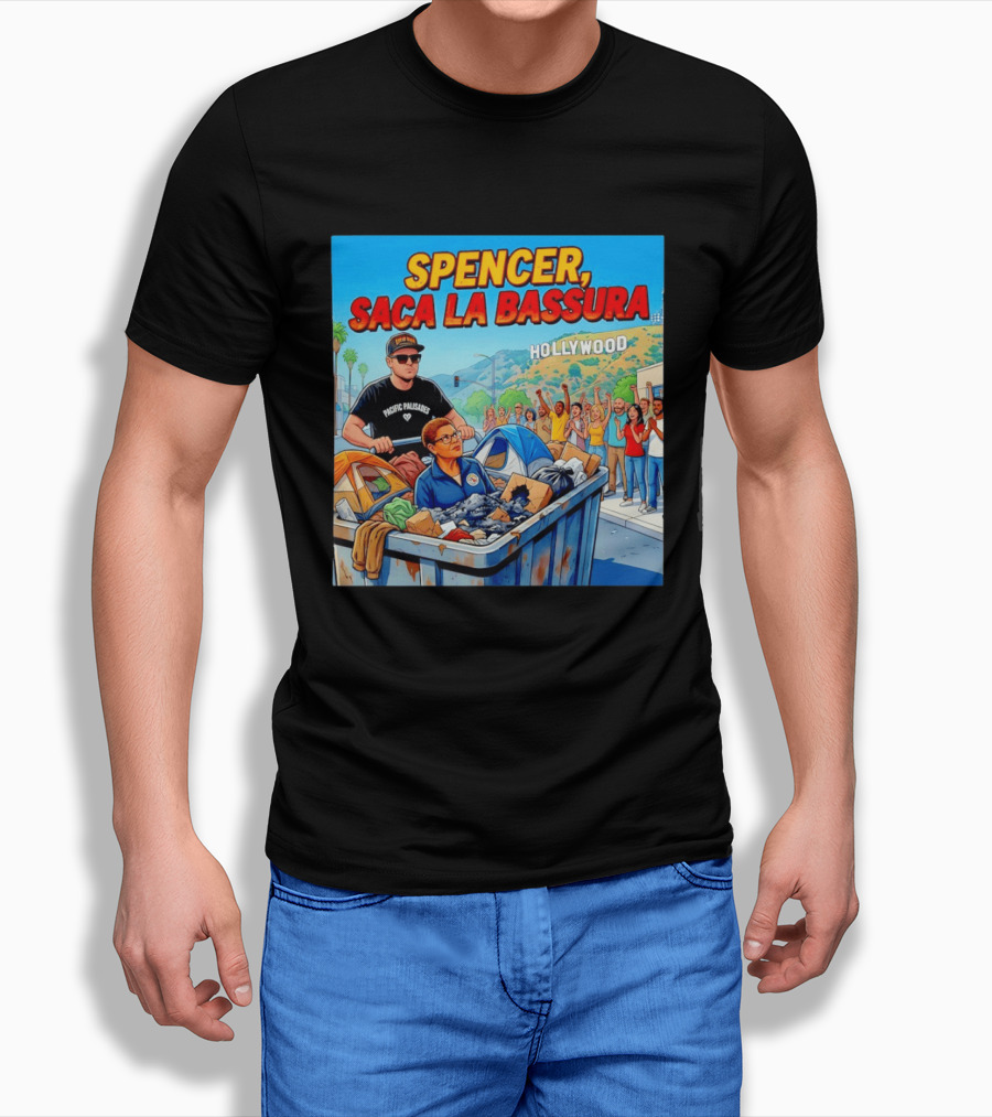 Spencer Saca La Bassura Pacific Palisades Hollywood Scene T-Shirt