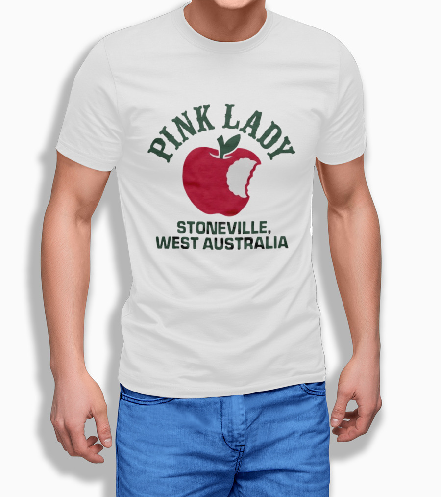 Pink Lady Apple Stoneville West Australia Bite Mark T-Shirt