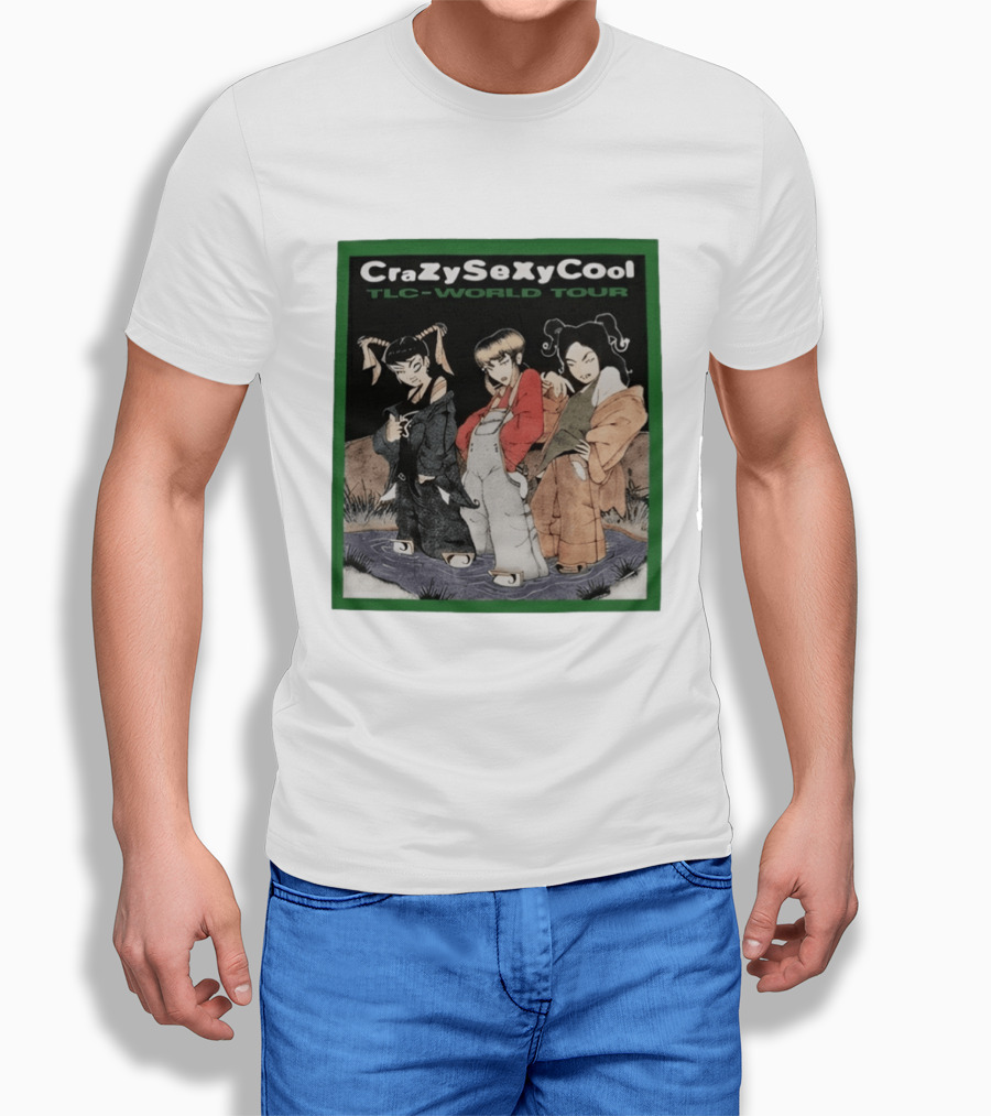 TLC CrazySexyCool World Tour 1995 T-Shirt