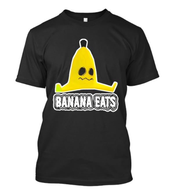 Banana Eats Game Inspired Funny Yellow T-Shirt