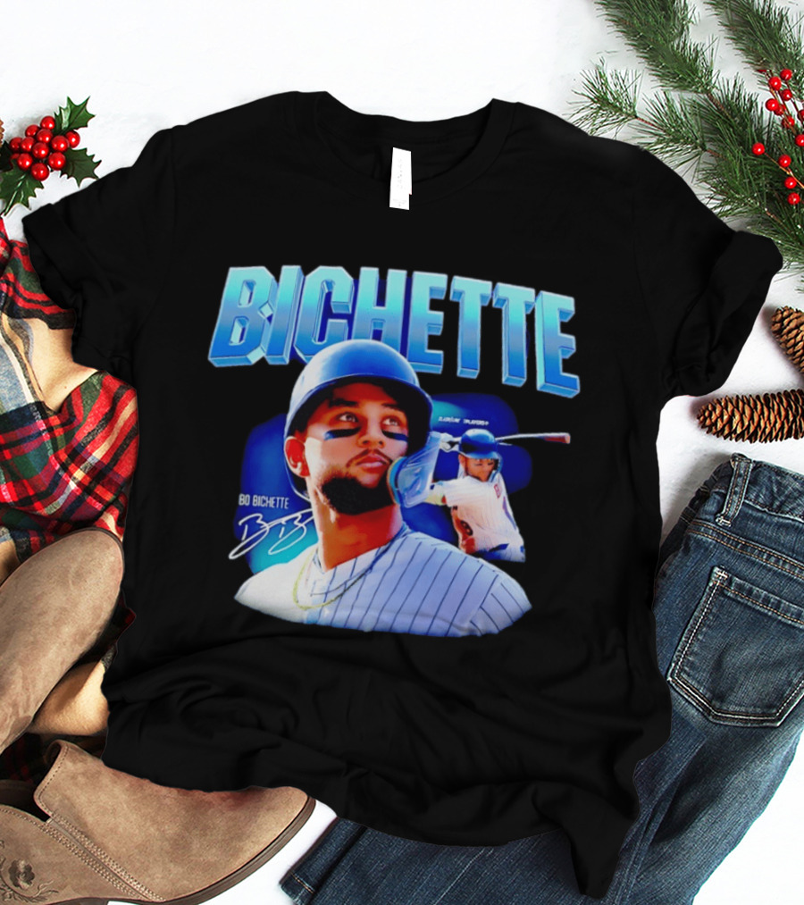 Bichette Bo Bichette Baseball Player Blue Jersey Athletic Gear T-Shirt