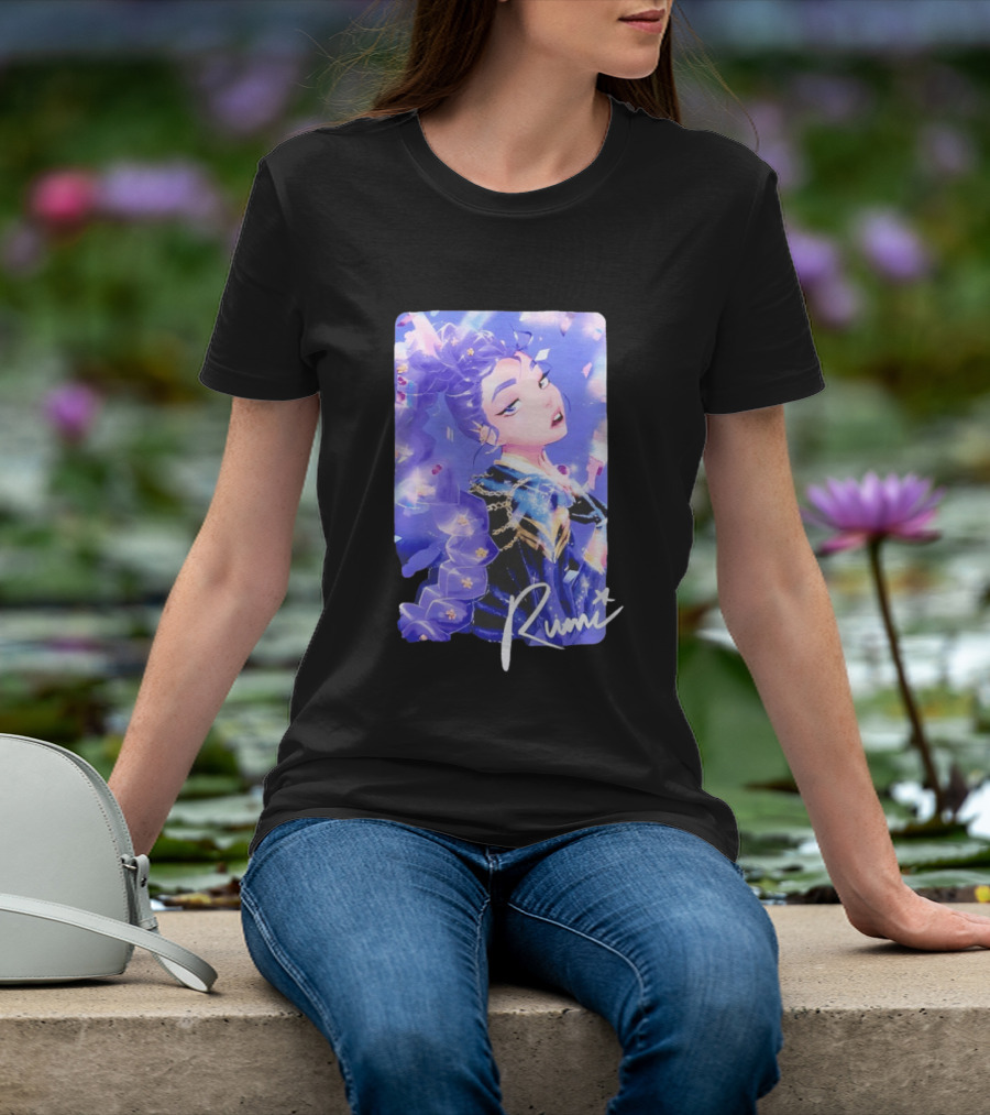 Rumi KPop Demon Hunters HUNTR X Anime T-Shirt