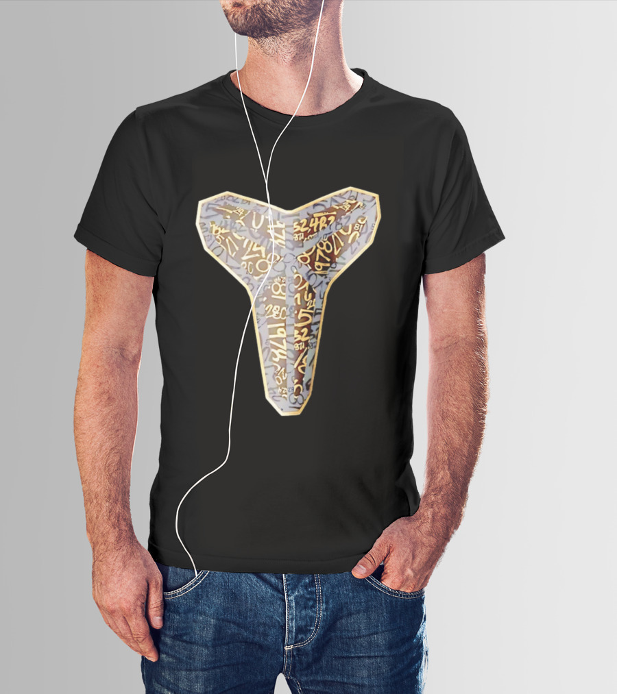 Kobe Bryant 24 8 Dri FIT Basketball Y Shaped Number T-Shirt