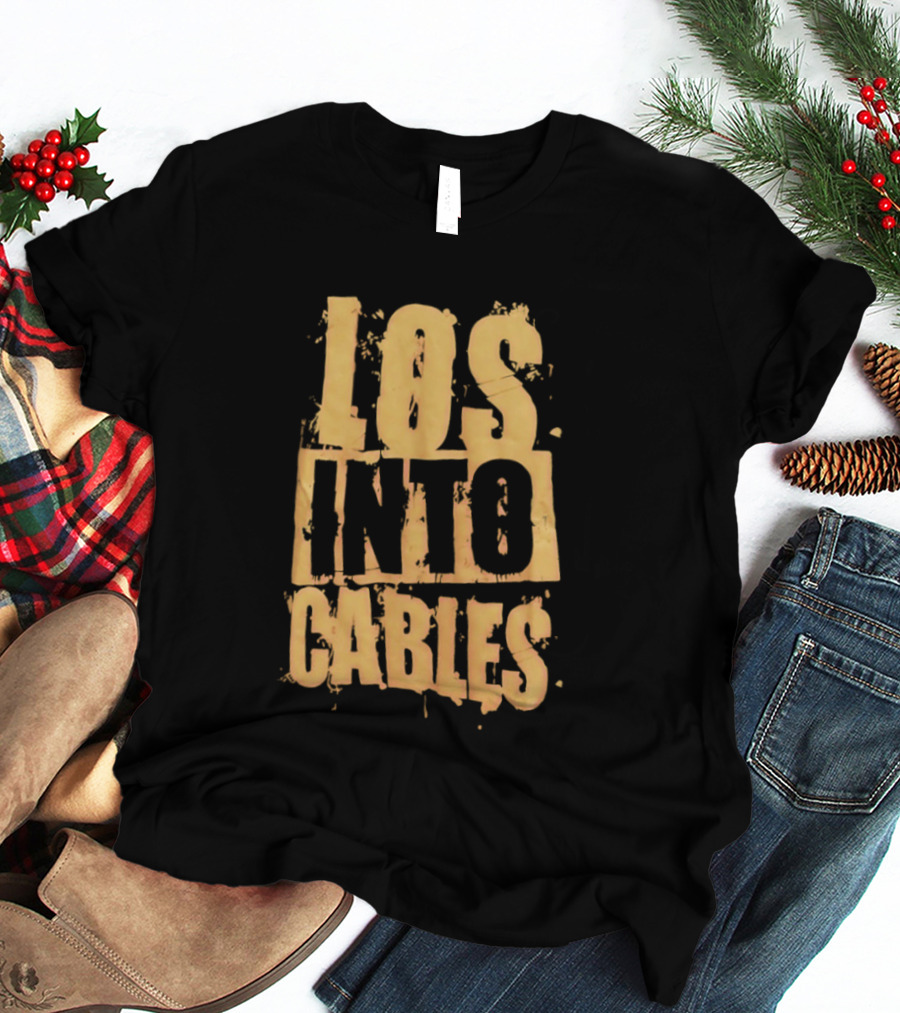 Los Into Cables Grunge T-Shirt