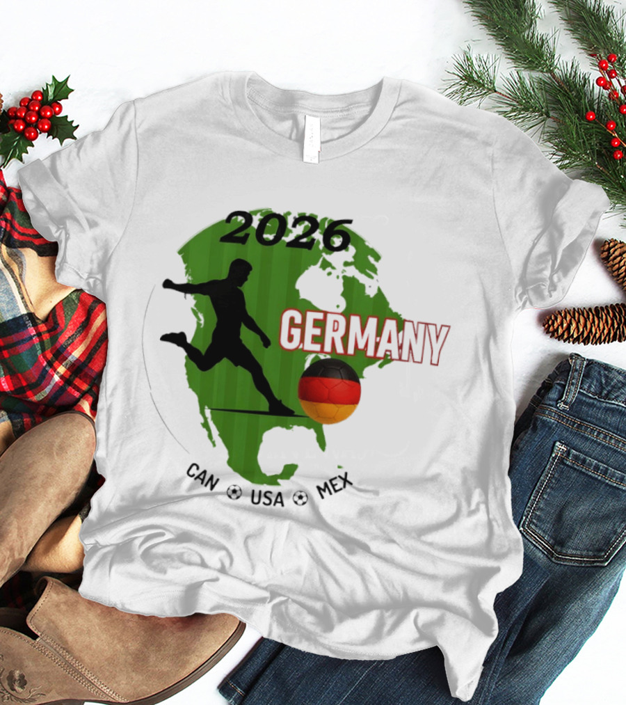 2026 Germany Football CAN USA MEX Soccer World Cup T-Shirt