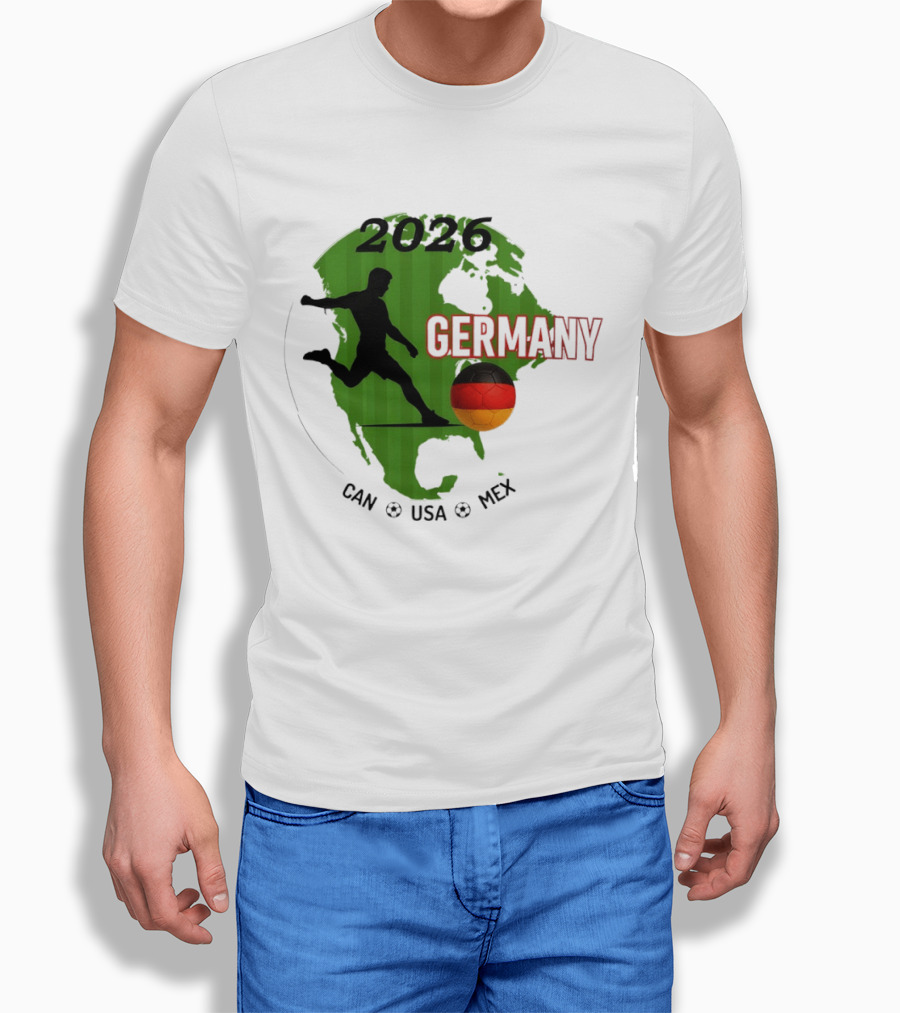 2026 Germany Football CAN USA MEX Soccer World Cup T-Shirt
