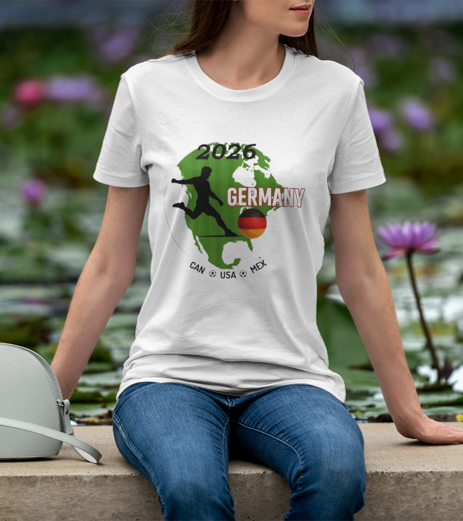 2026 Germany Football CAN USA MEX Soccer World Cup T-Shirt