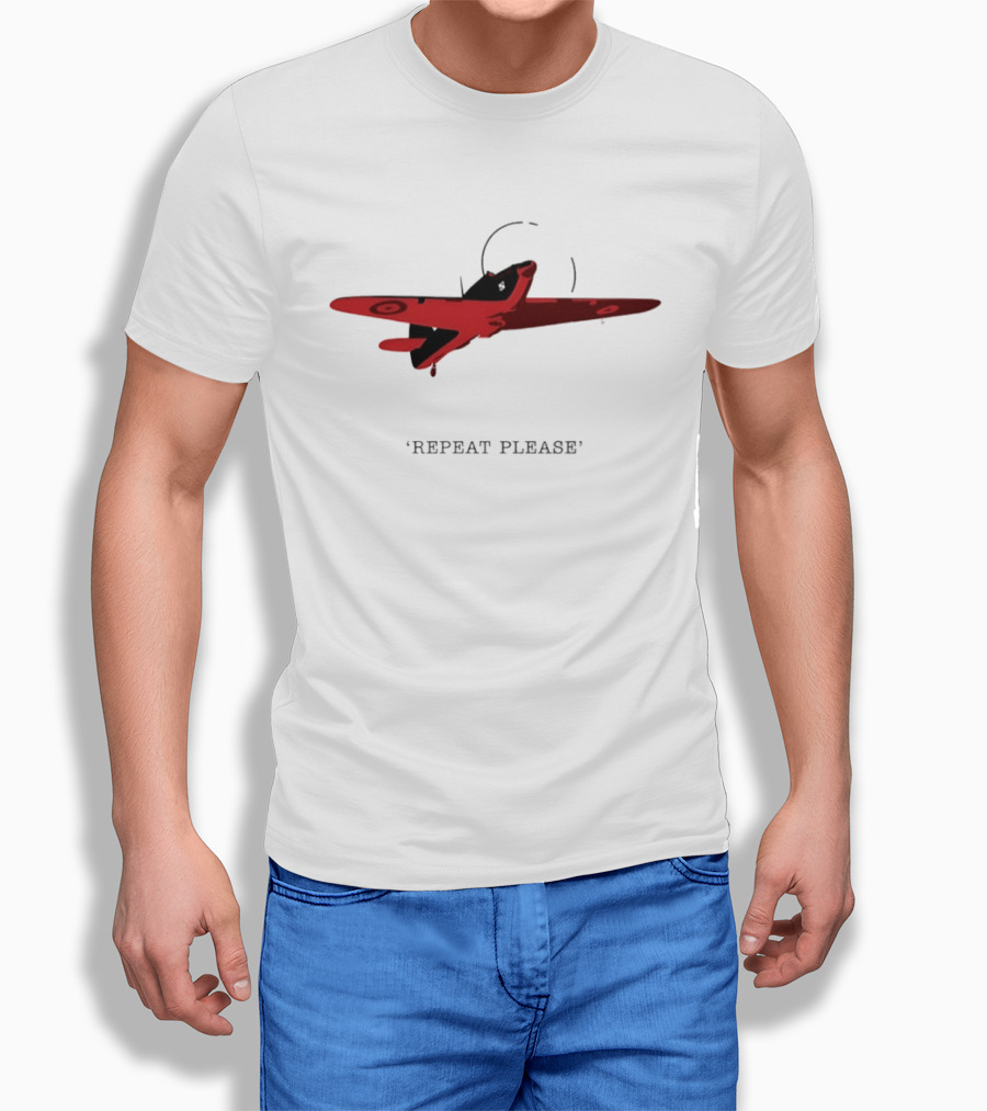 Repeat Please Polish Heritage Flight Exclusive Vintage Aircraft T-Shirt