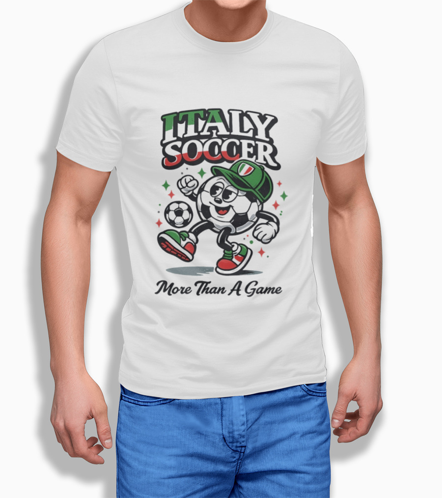 Italy Soccer More Than A Game Ball T-Shirt