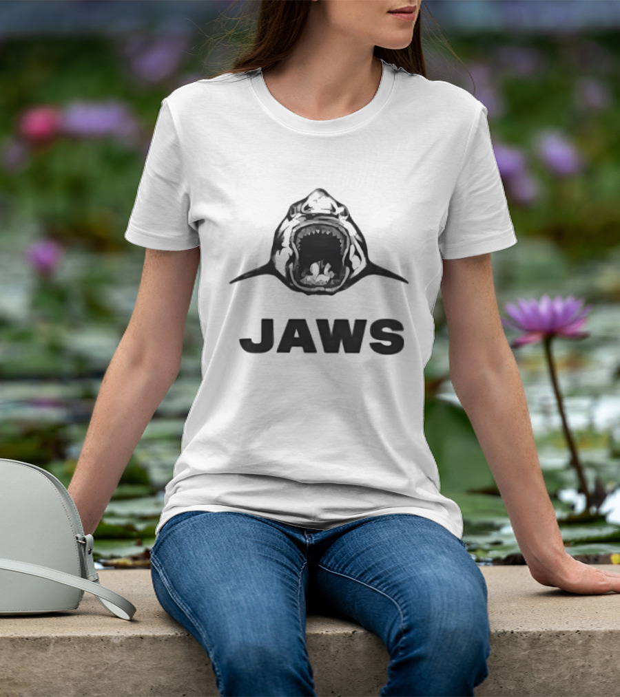 Jaws Iconic Shark Open Mouth T-Shirt