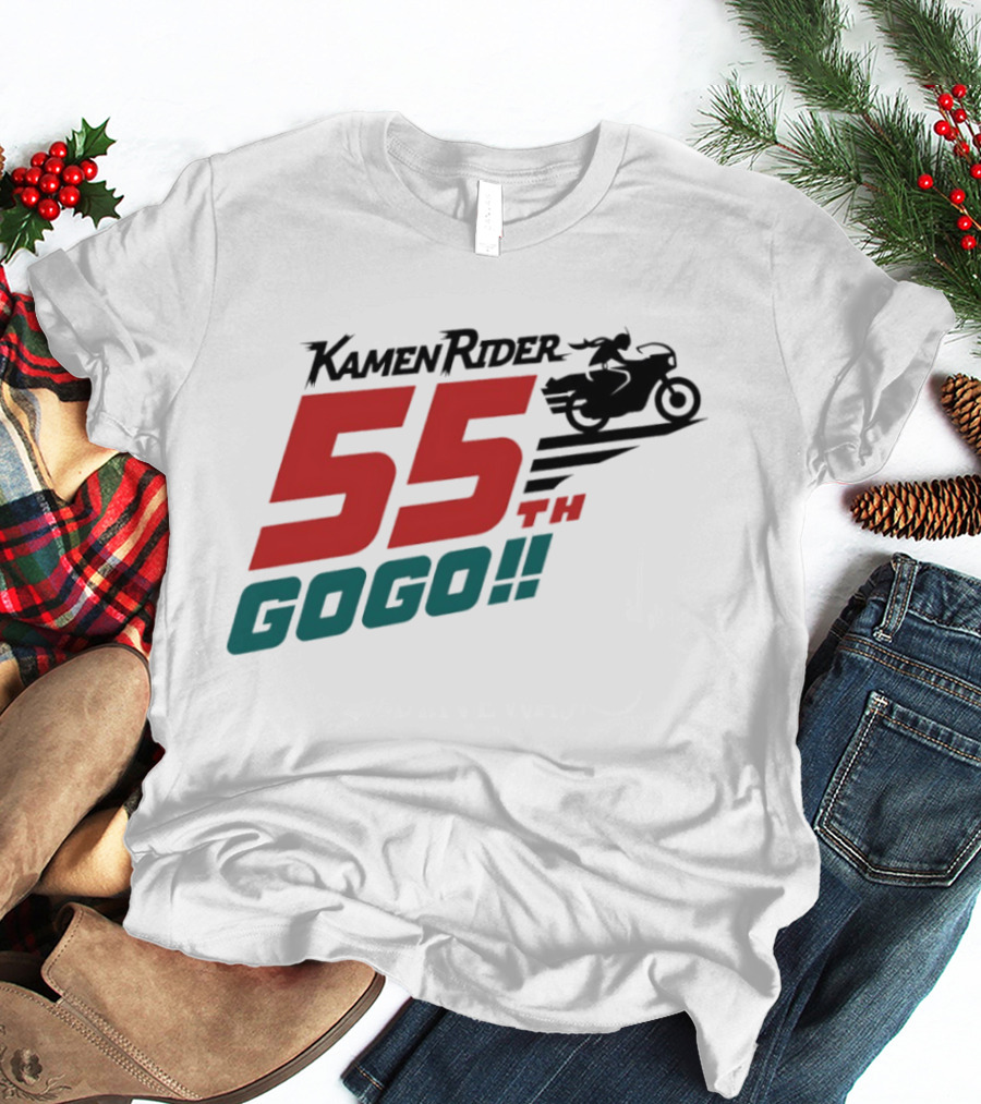 Kamen Rider 55th Anniversary Gogo Biker Celebration T-Shirt