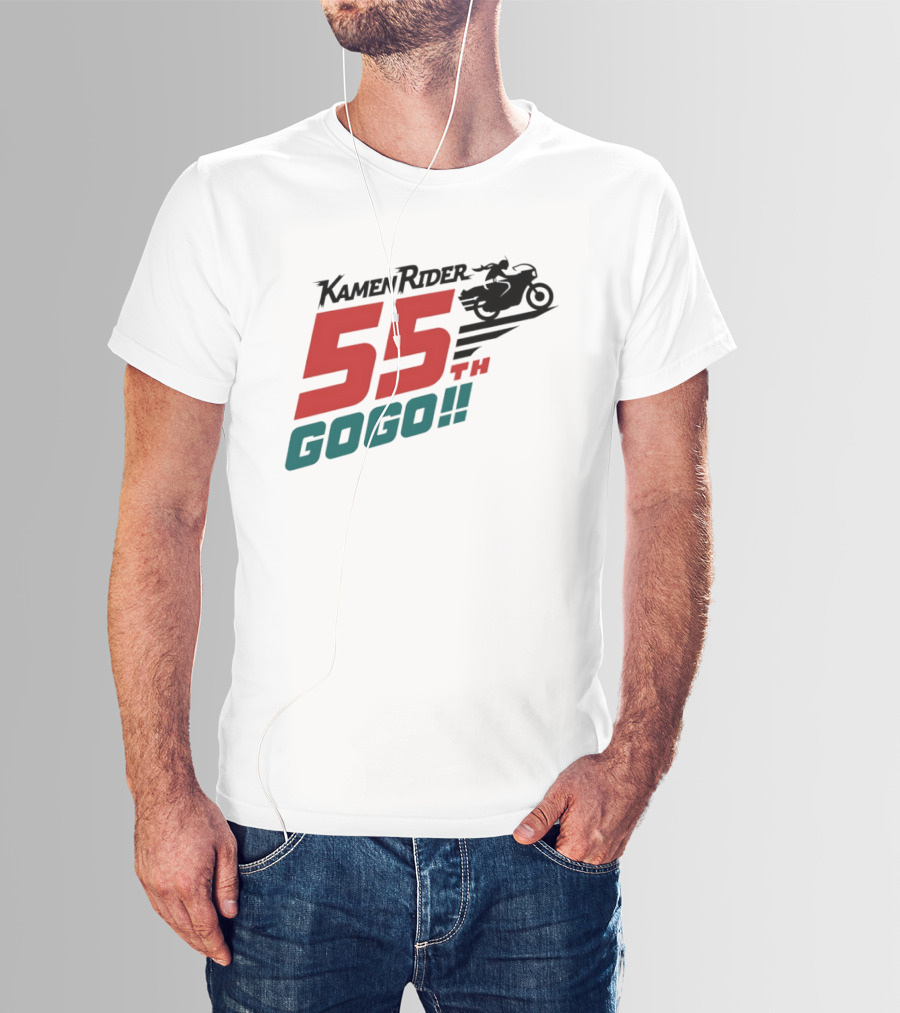 Kamen Rider 55th Anniversary Gogo Biker Celebration T-Shirt