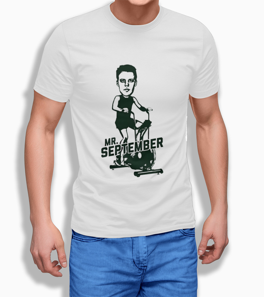 Kirill Kaprizov Minnesota Wild NHL Hockey Mr September Exercise Bike T-Shirt