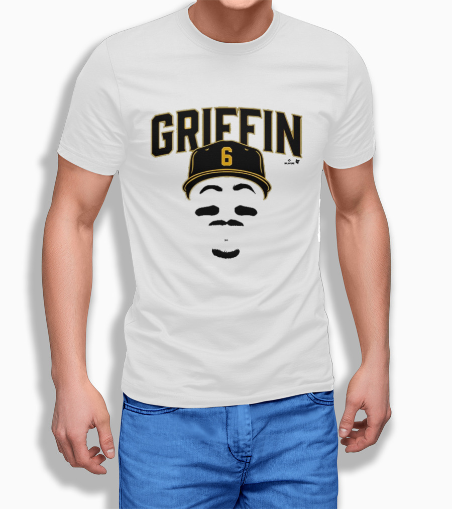 Griffin 6 Baseball Cap Blank Face T-Shirt