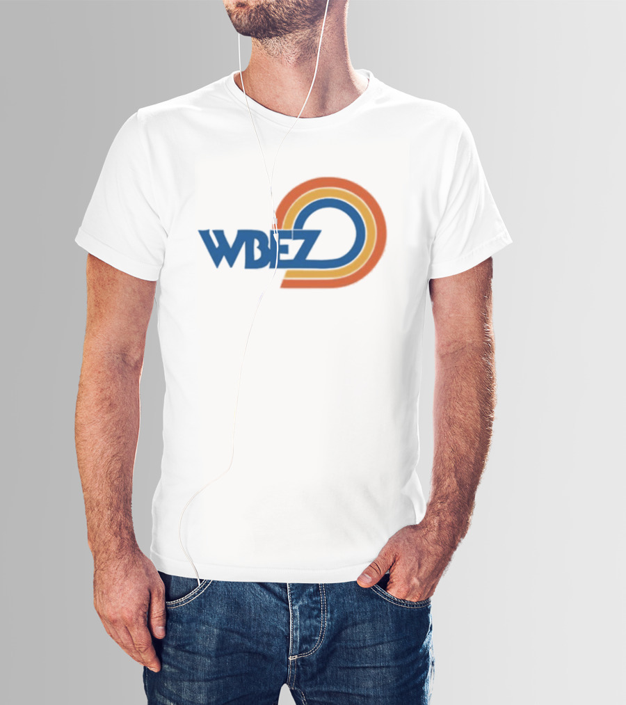 WBEZ Retro Bold Multicolor Circular T-Shirt