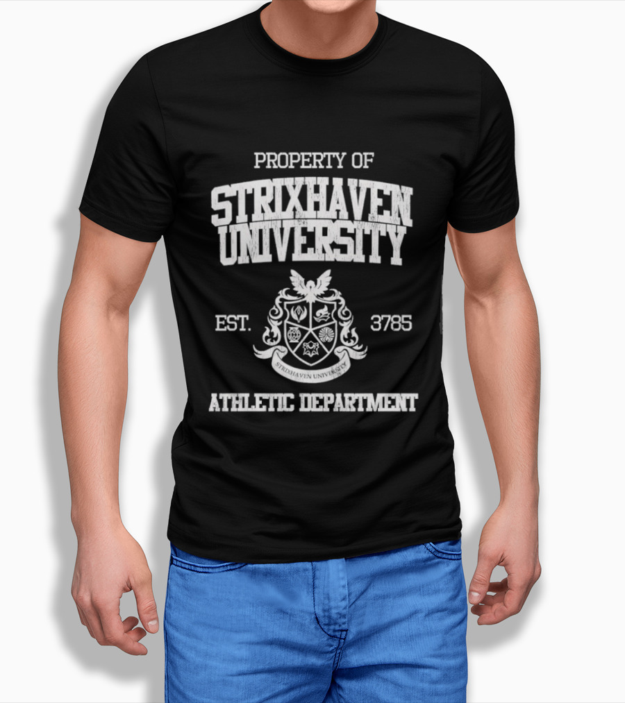 Property Of Strixhaven University Athletic Department Est 3785 Vintage Crest T-Shirt