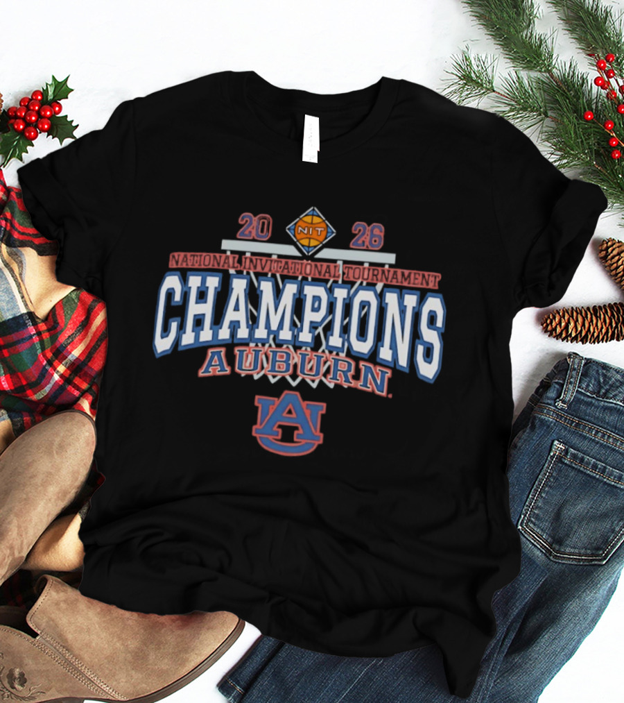 Auburn Tigers NIT Champions 2026 National Invitation Tournament T-Shirt