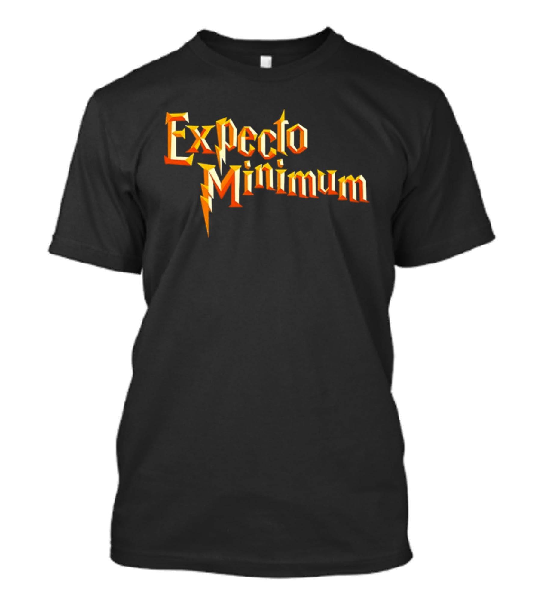 Expecto Minimum Magic Inspired Wizard Humor T-Shirt