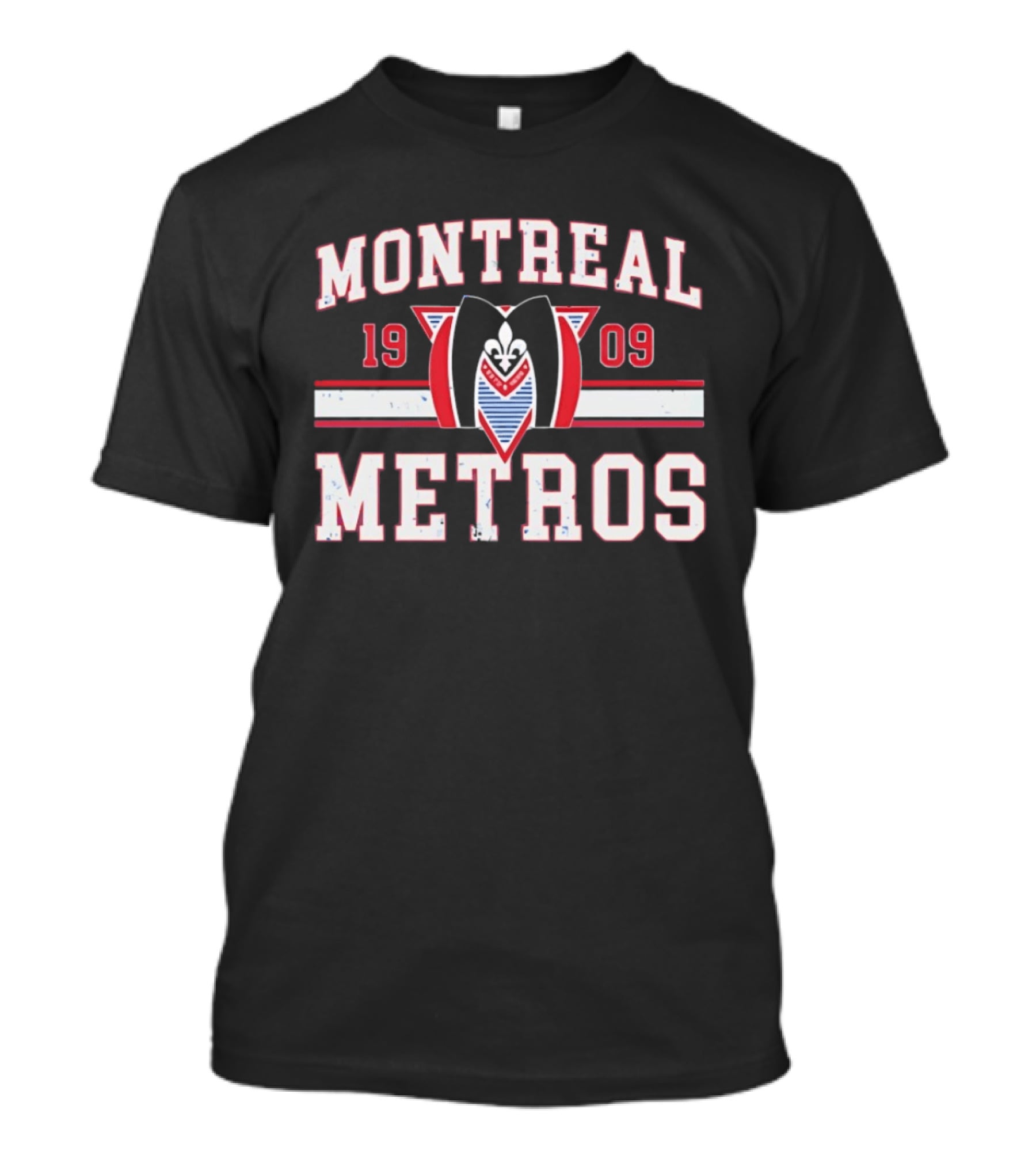 Montreal Metros 1909 Team Rivalry Hollander T-Shirt