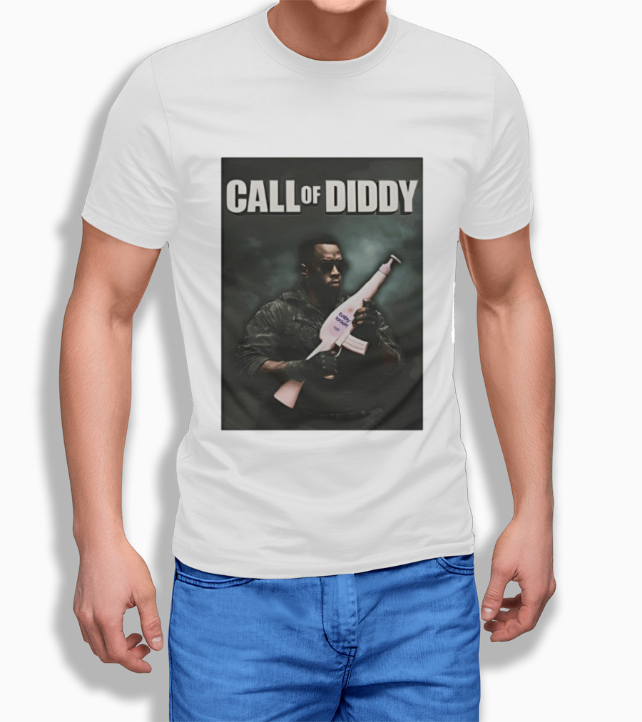 Call of Diddy Baby Bottle Warrior T-Shirt