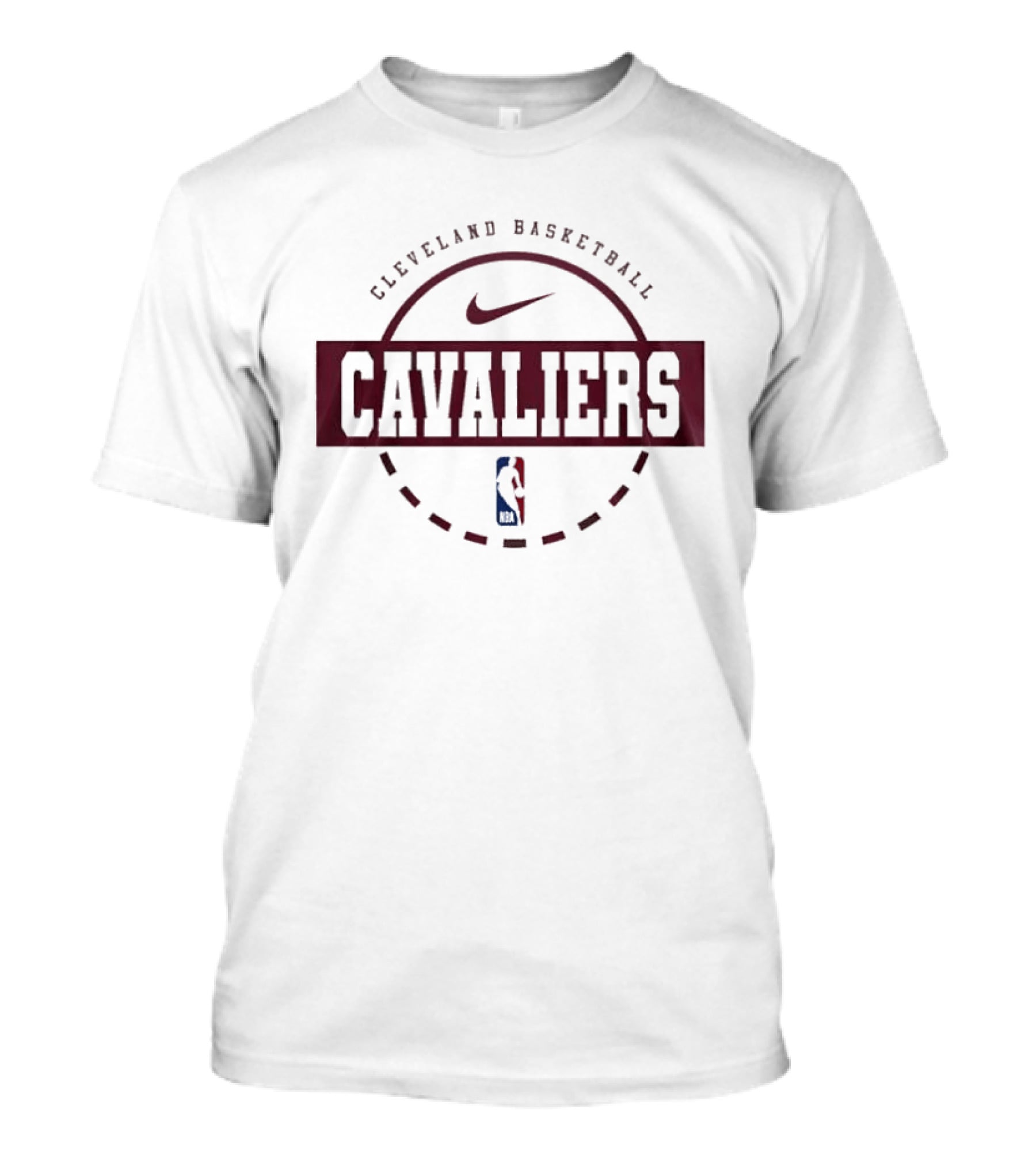 Cleveland Cavaliers Snoopy Plays Basketball Forever Not Just When We Win NBA Nike Cavaliers T-Shirt