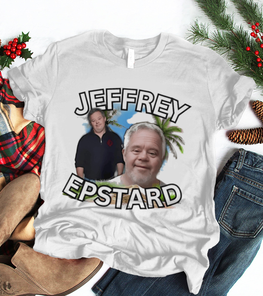 JEFFREY EPSTARD Palm Tree Tropical T-Shirt