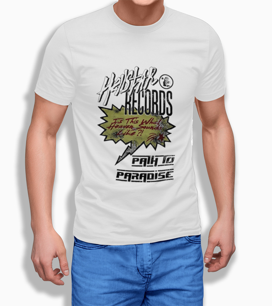 Hellstar Records Is This What Heaven Sounds Like Path To Paradise T-Shirt