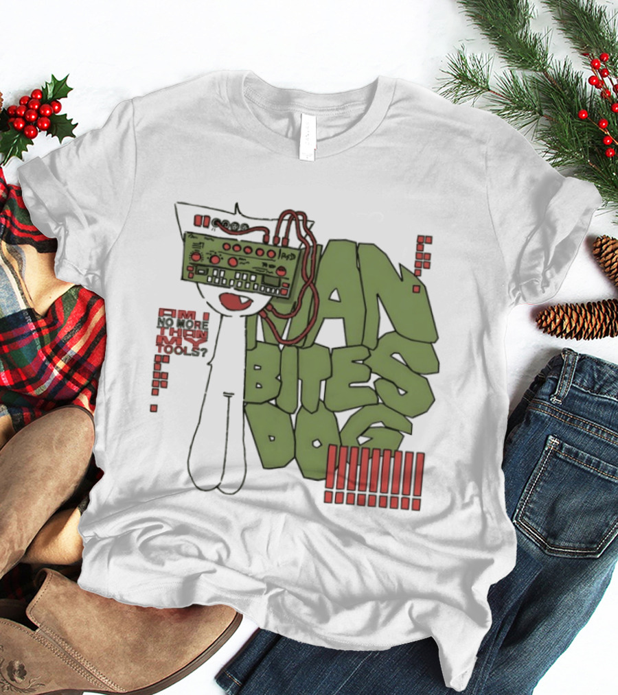 Man Bites Dog MF DOOM Am I No More Than My Tools T-Shirt