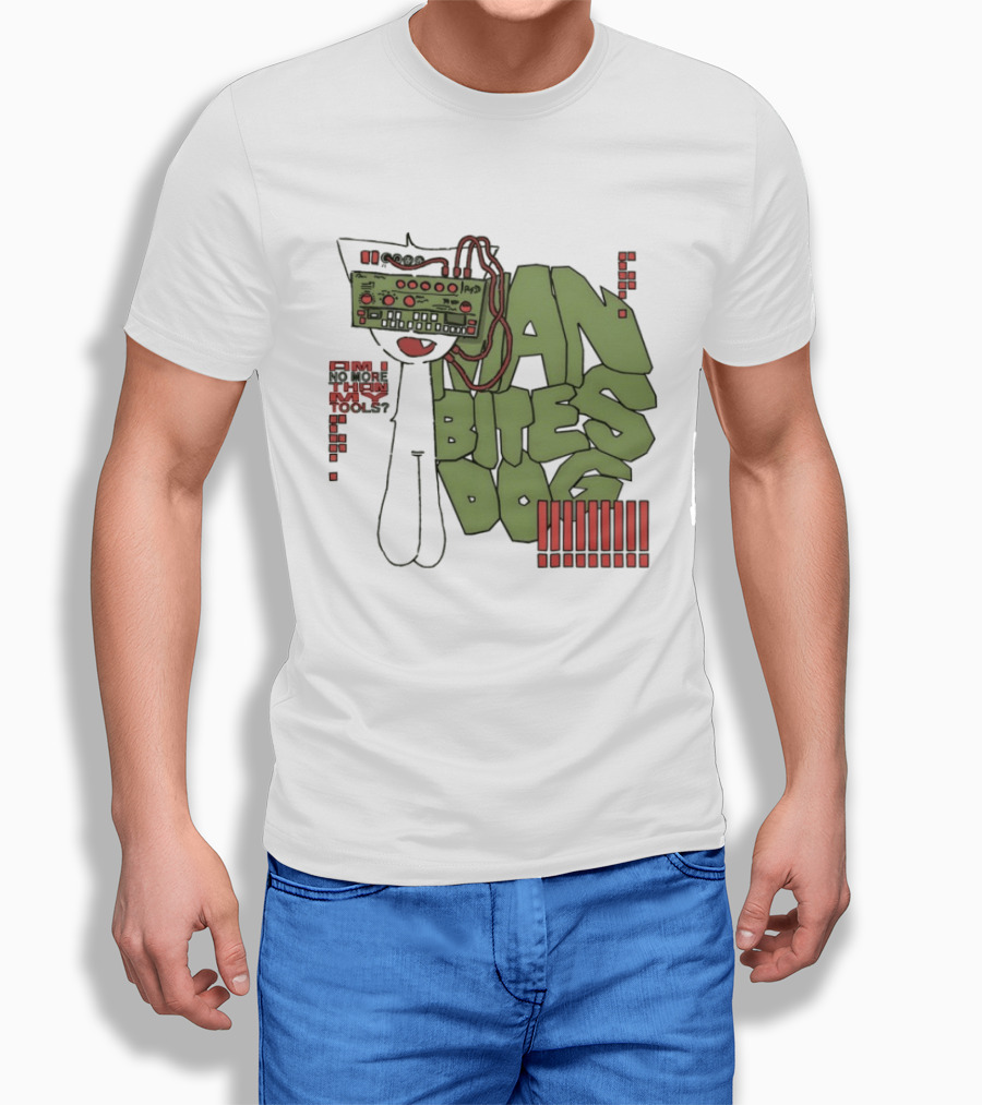 Man Bites Dog MF DOOM Am I No More Than My Tools T-Shirt