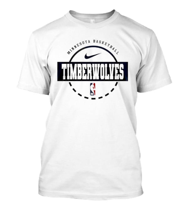 Minnesota Timberwolves Snoopy Plays Basketball Forever Not Just When We Win Nike NBA Timberwolves T-Shirt