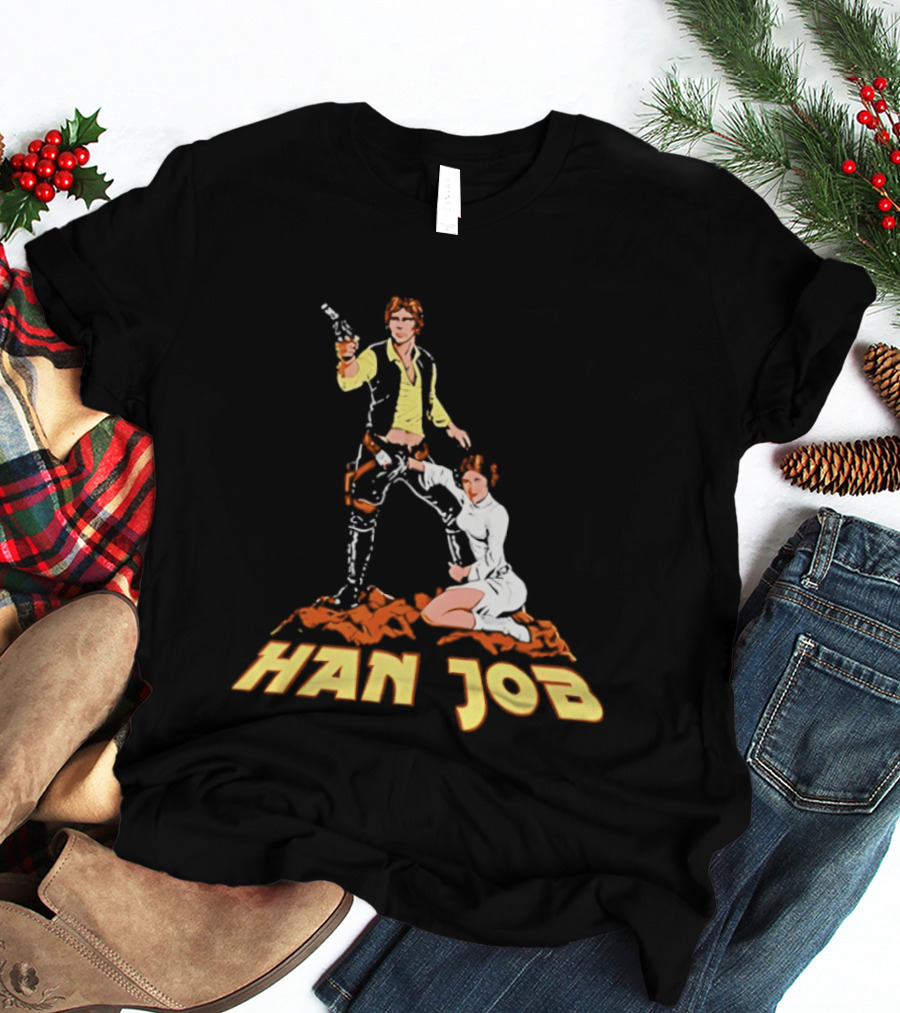 Han Solo Princess Leia Han Job T-Shirt