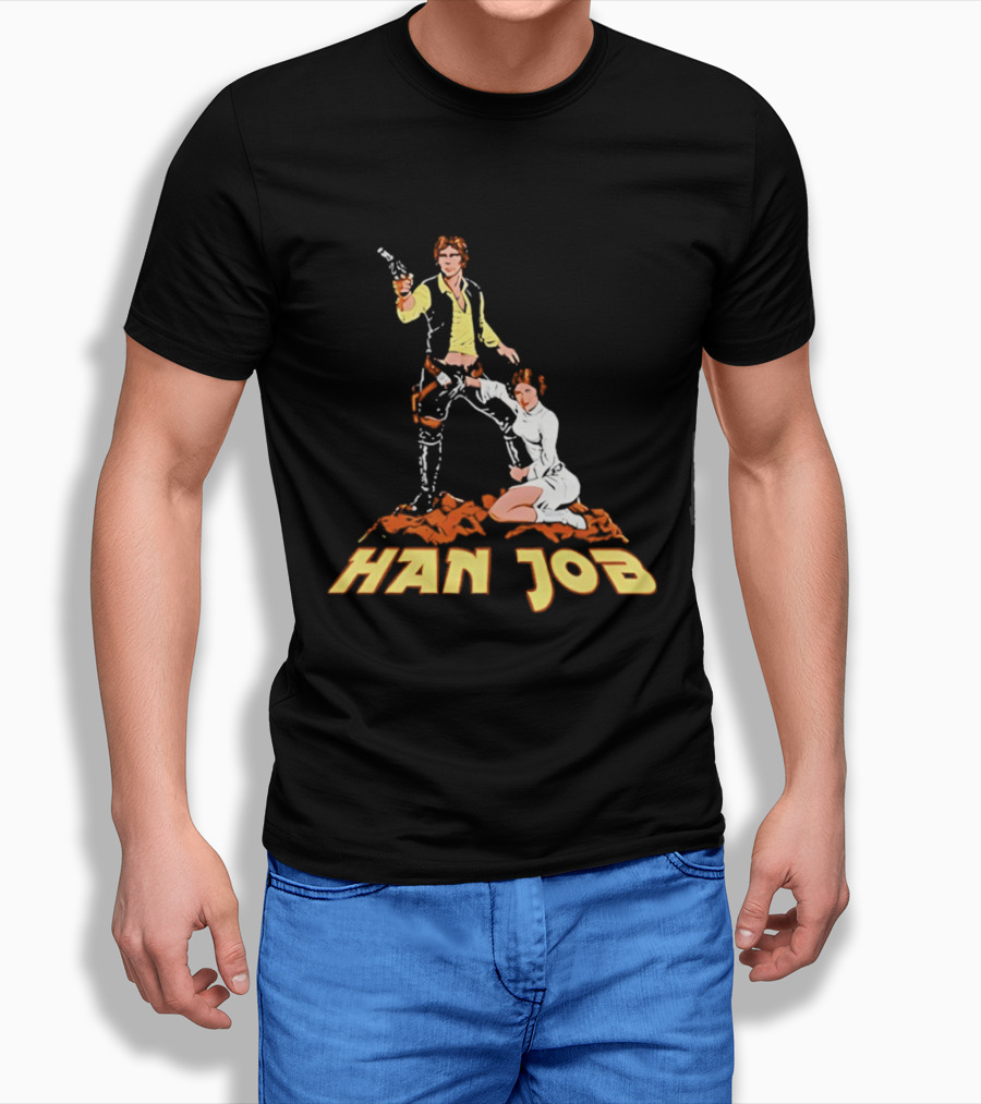 Han Solo Princess Leia Han Job T-Shirt