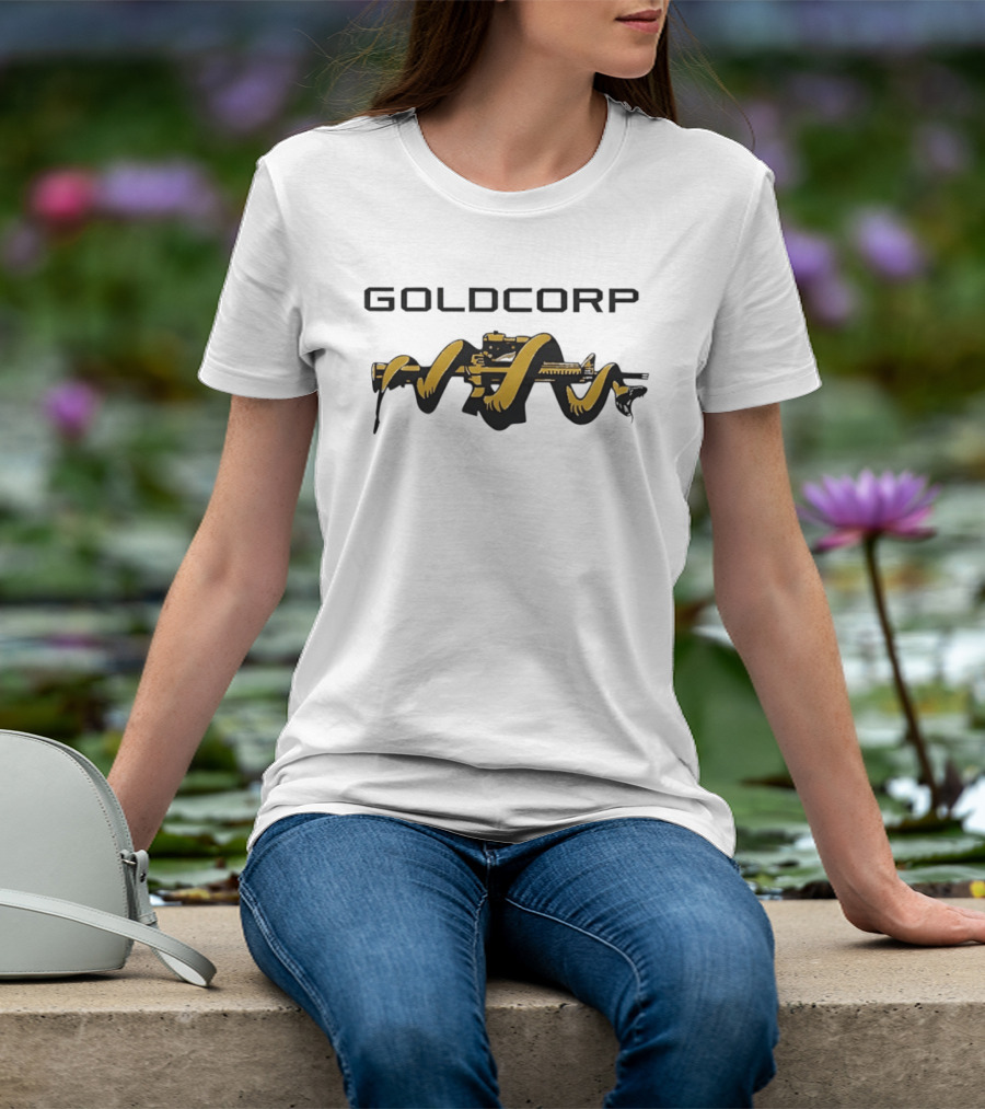 GOLDCORP Snake Wrapped Rifle T-Shirt