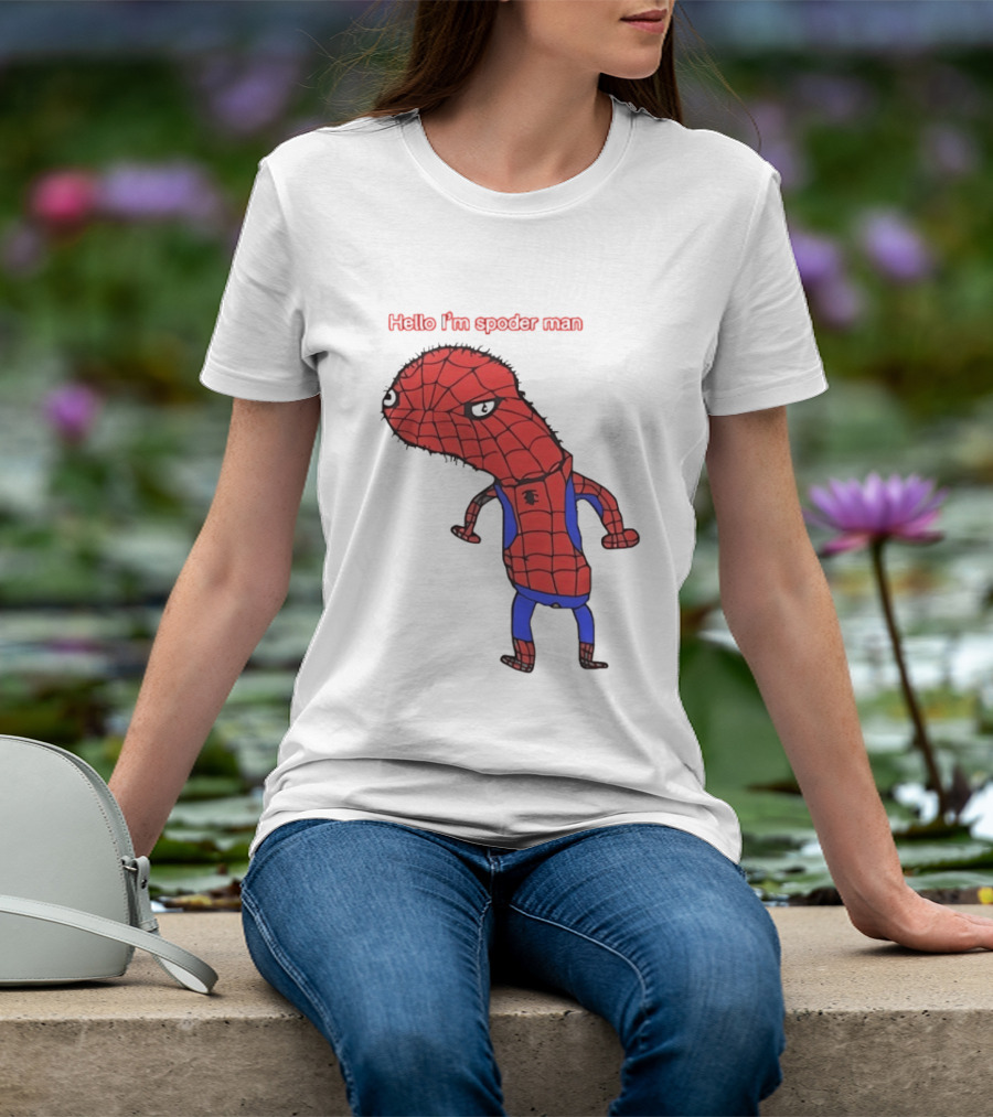 Hello I'm Spoderman Spiderman T-Shirt