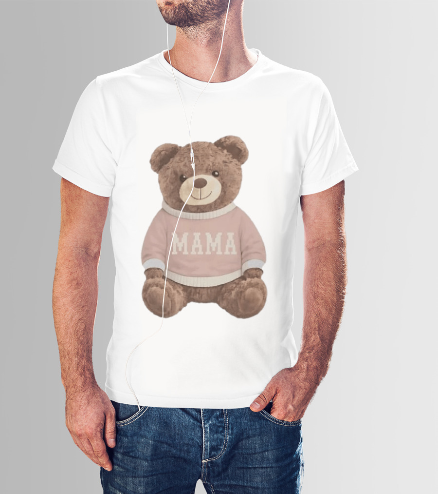 Mama Bear Stuffie Mother's Day 2026 Gift For Moms T-Shirt
