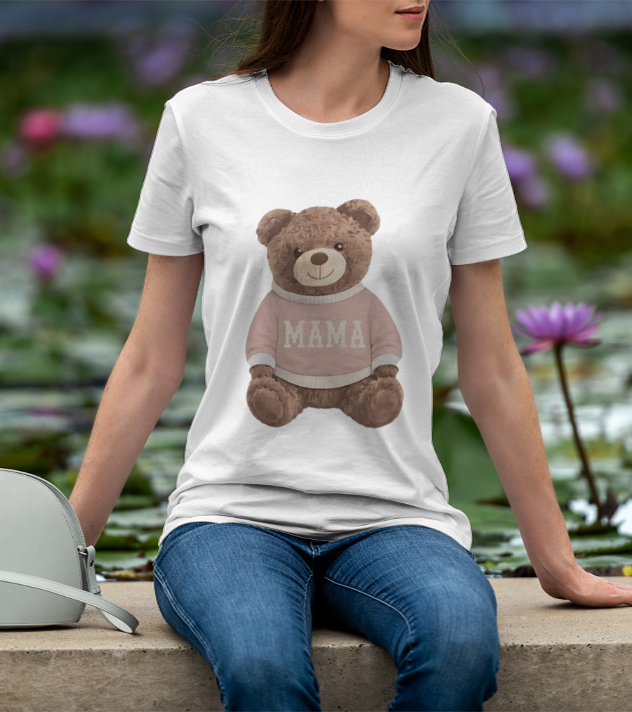 Mama Bear Stuffie Mother's Day 2026 Gift For Moms T-Shirt