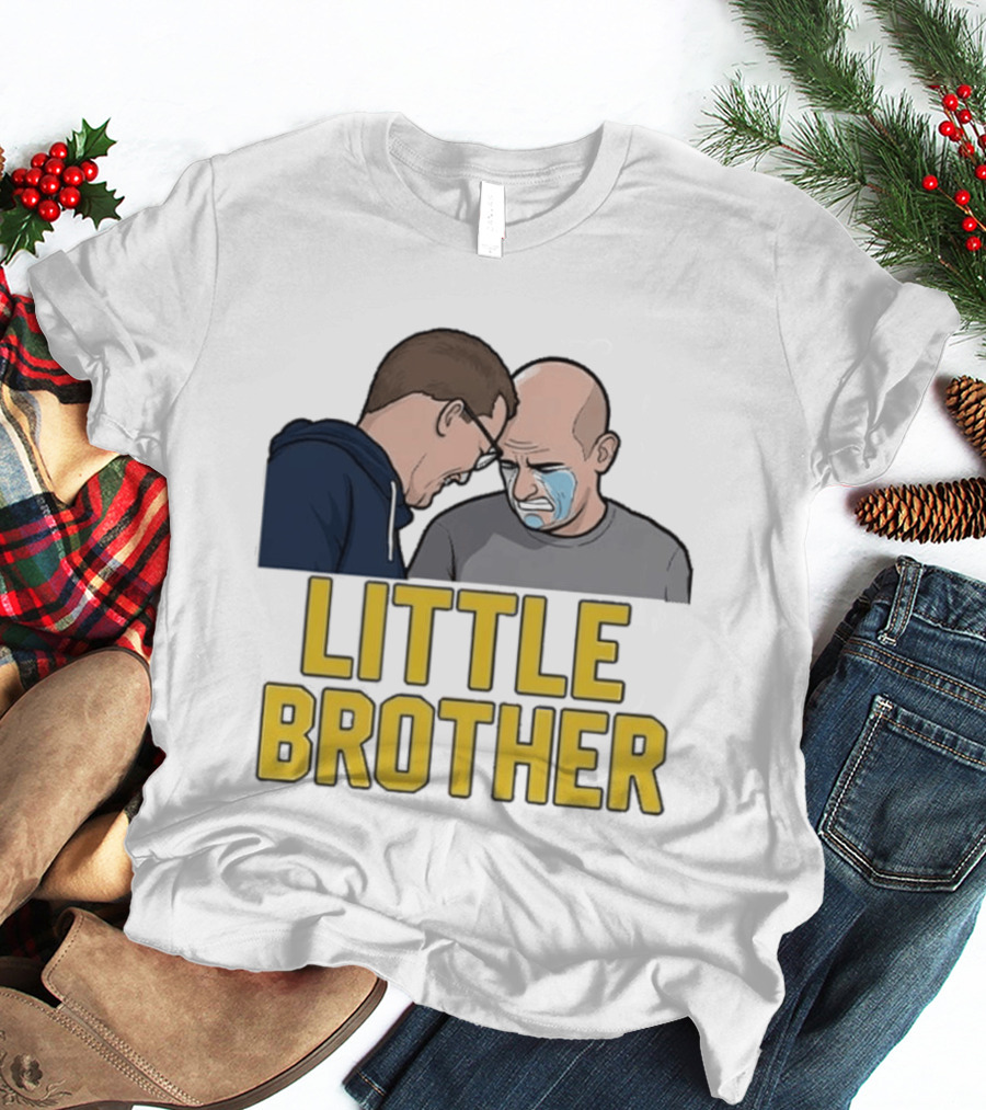 Michigan Wolverines Uconn Huskies Little Brother Crying Dusty May Dan Hurley T-Shirt