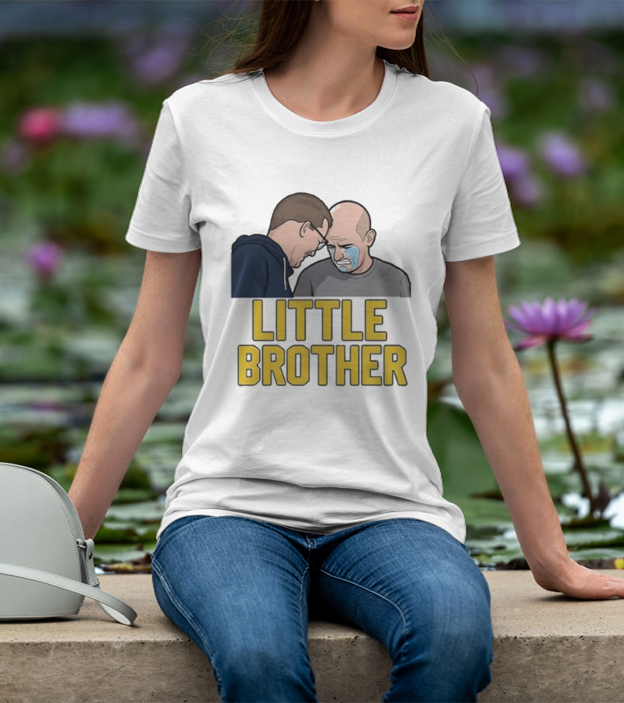 Michigan Wolverines Uconn Huskies Little Brother Crying Dusty May Dan Hurley T-Shirt