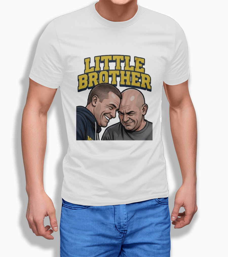 Michigan Wolverines Vs Uconn Huskies Little Brother Dusty May Dan Hurley T-Shirt