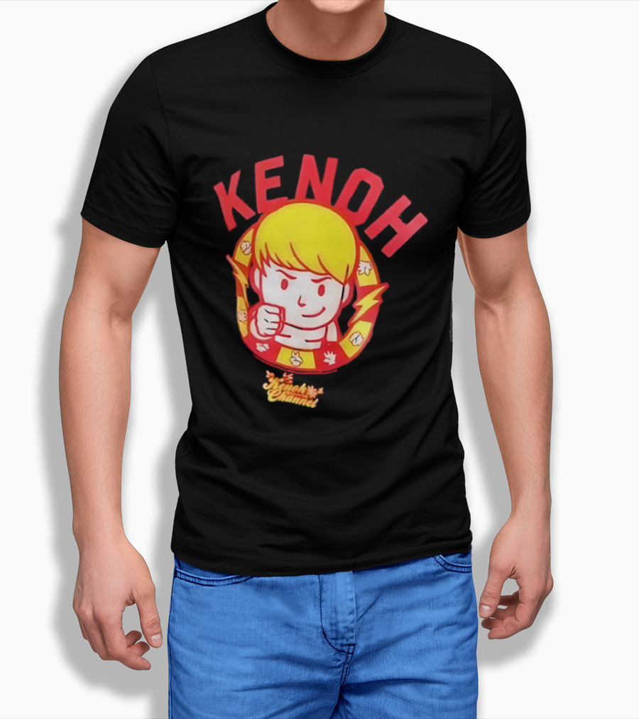 KENOH Chibi Boxer Punch Channel T-Shirt